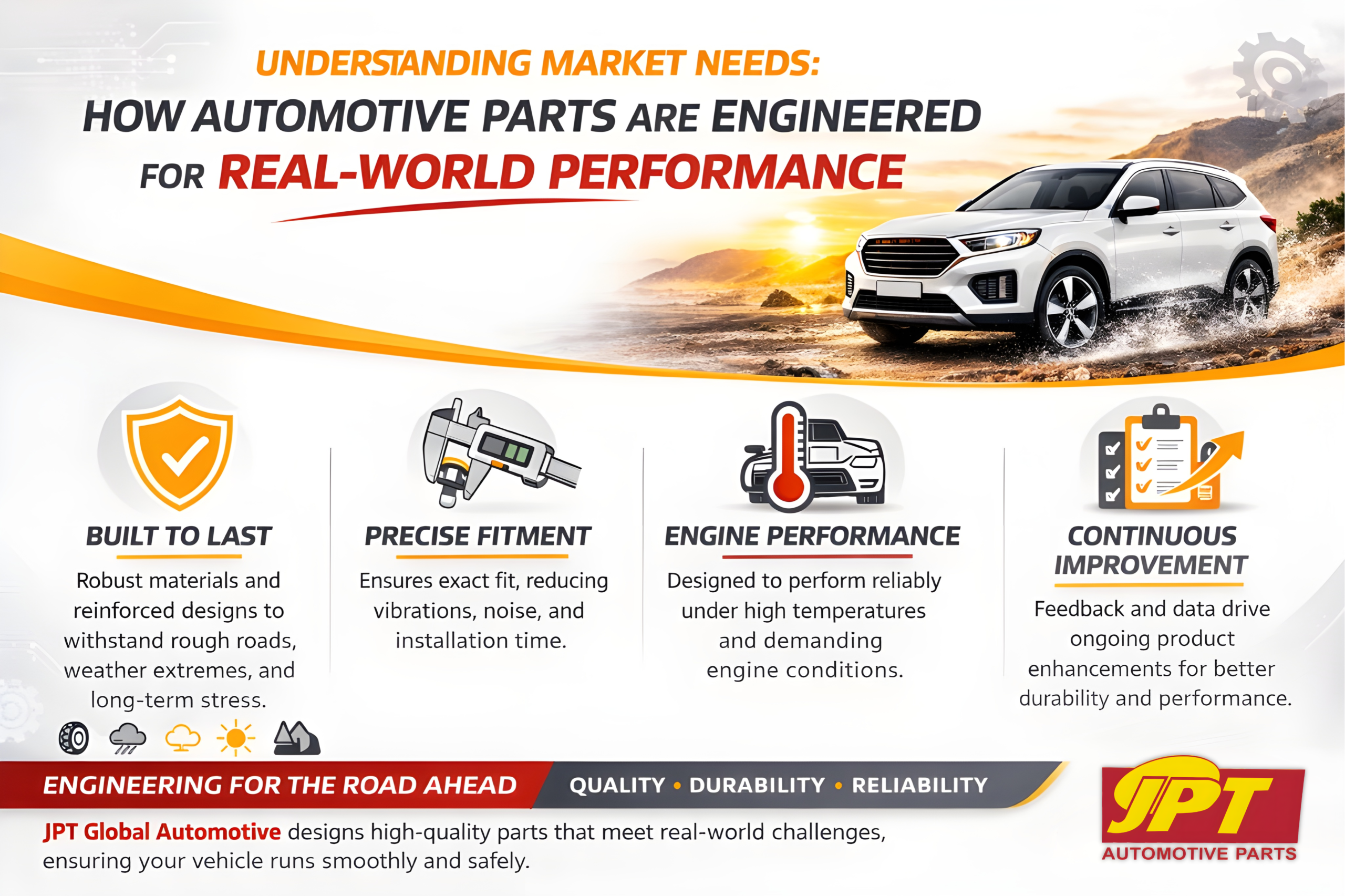 Understanding Market Needs: How Automotive Parts Are Designed for Real-World Performance