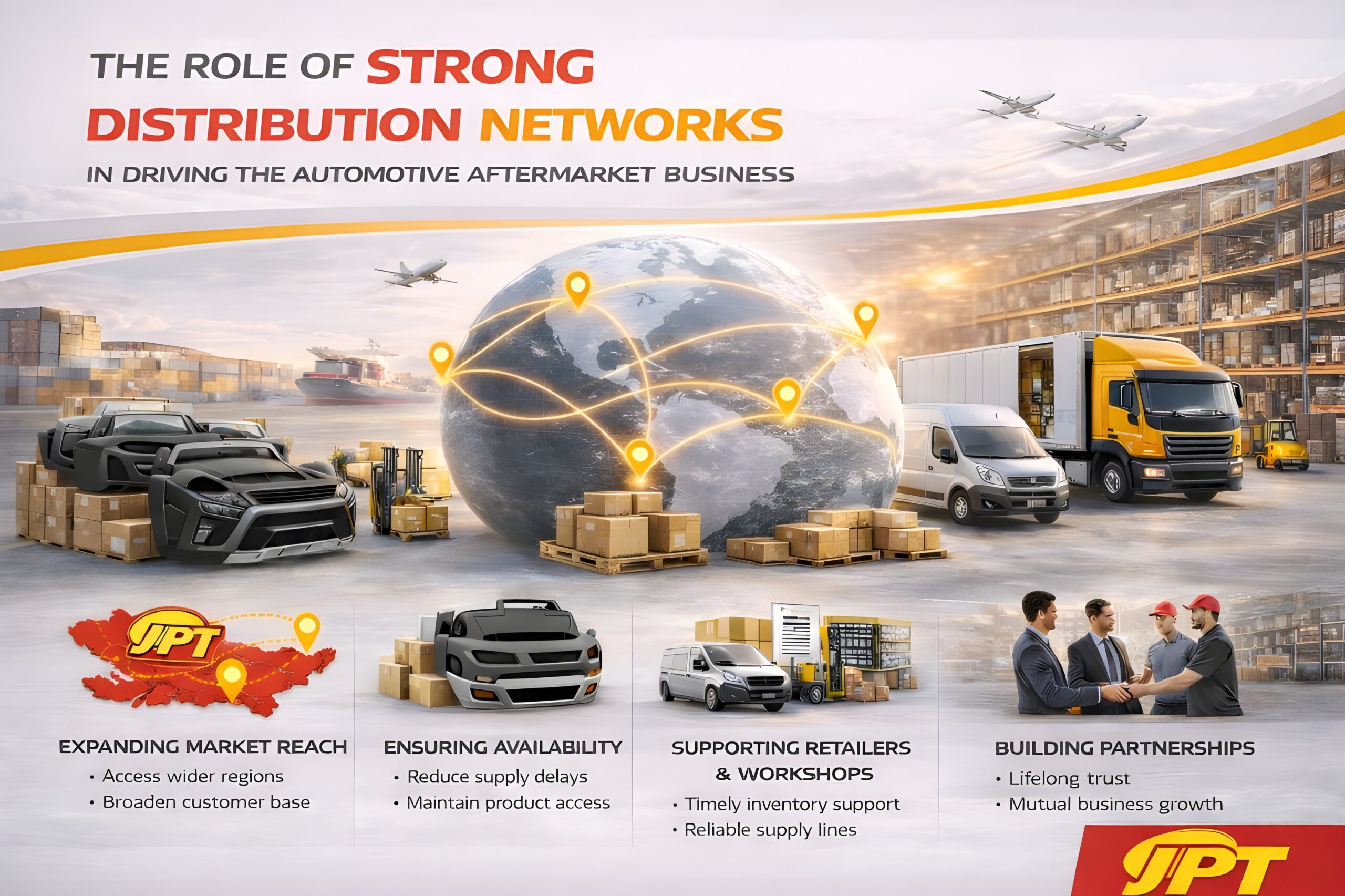The Role of Strong Distribution Networks in Driving the Automotive Aftermarket Business.